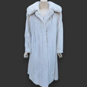Blush Mink Coat -Large